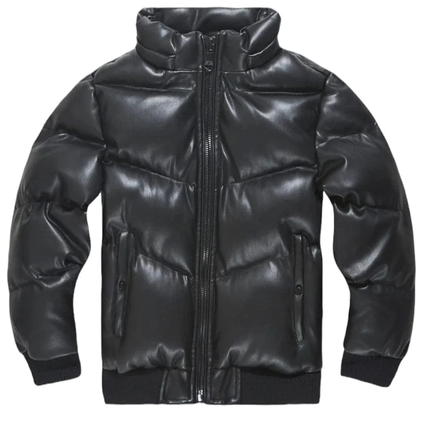 Kids Jordan Craig Thriller Puffer Jacket (Black) 91636K - Image 3