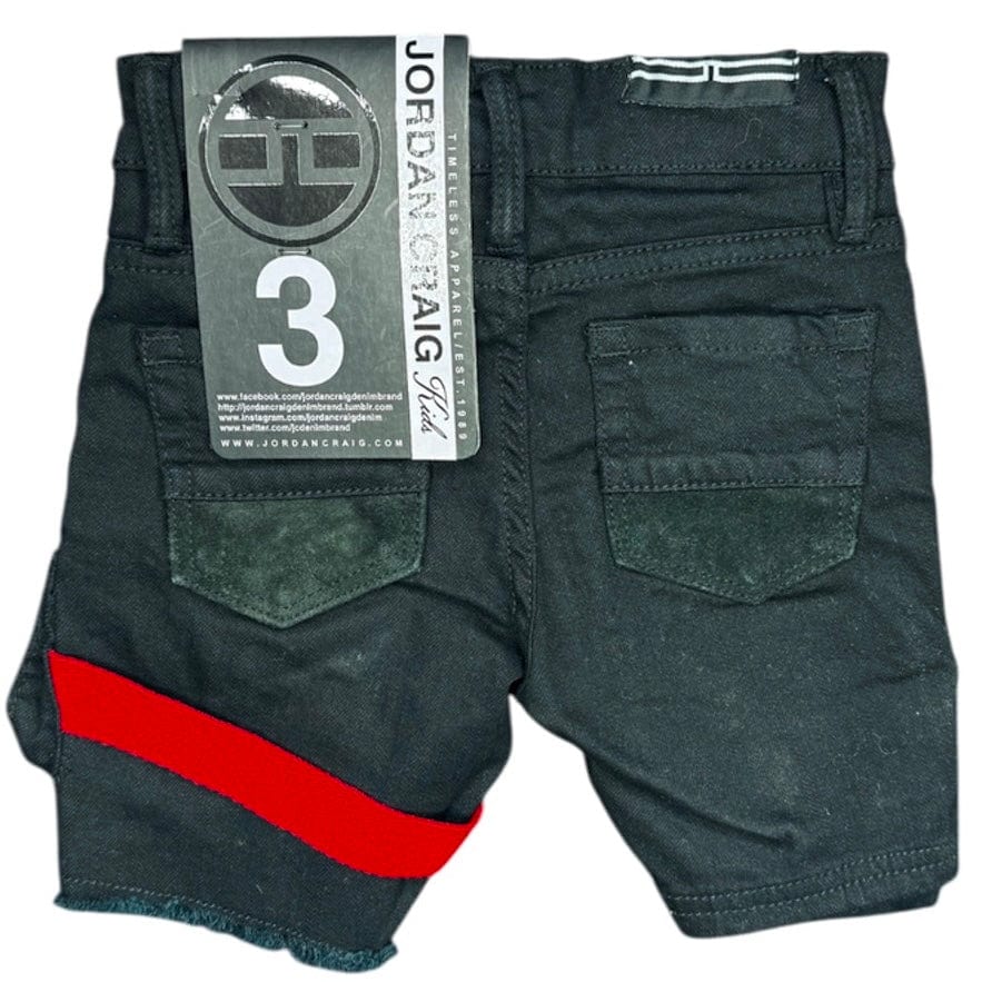 Kids Jordan Craig Travis Cargo Shorts (Black) 4399K - Image 2