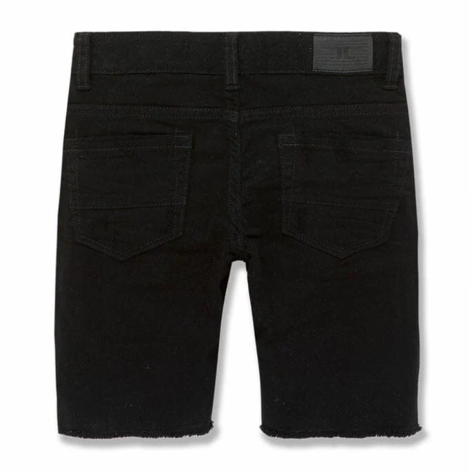 Kids Jordan Craig Tulsa Twill Shorts (Jet Black) J3187SK - Image 2