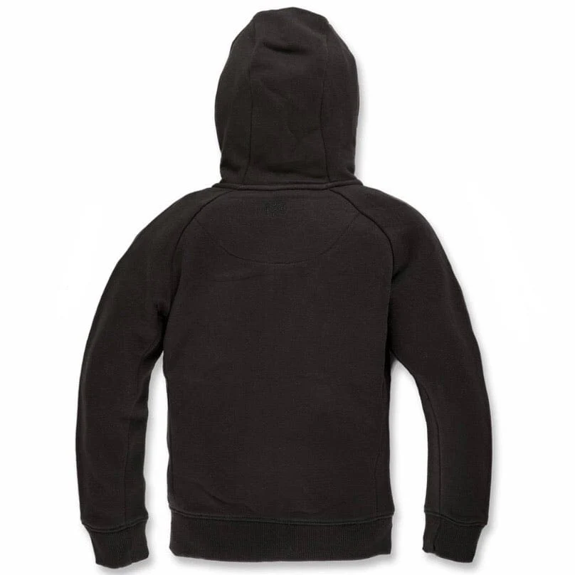 Kids Jordan Craig Uptown Zip up Hoodie (Black) 8521HK - Image 2
