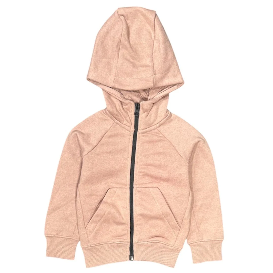Kids Jordan Craig Uptown Zip Up Hoodie (Blush) 8521HK