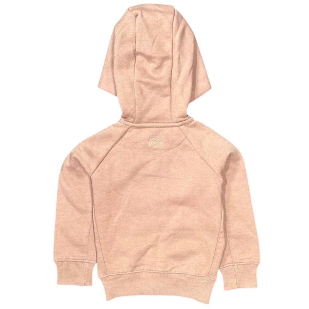 Kids Jordan Craig Uptown Zip Up Hoodie (Blush) 8521HK - Image 2