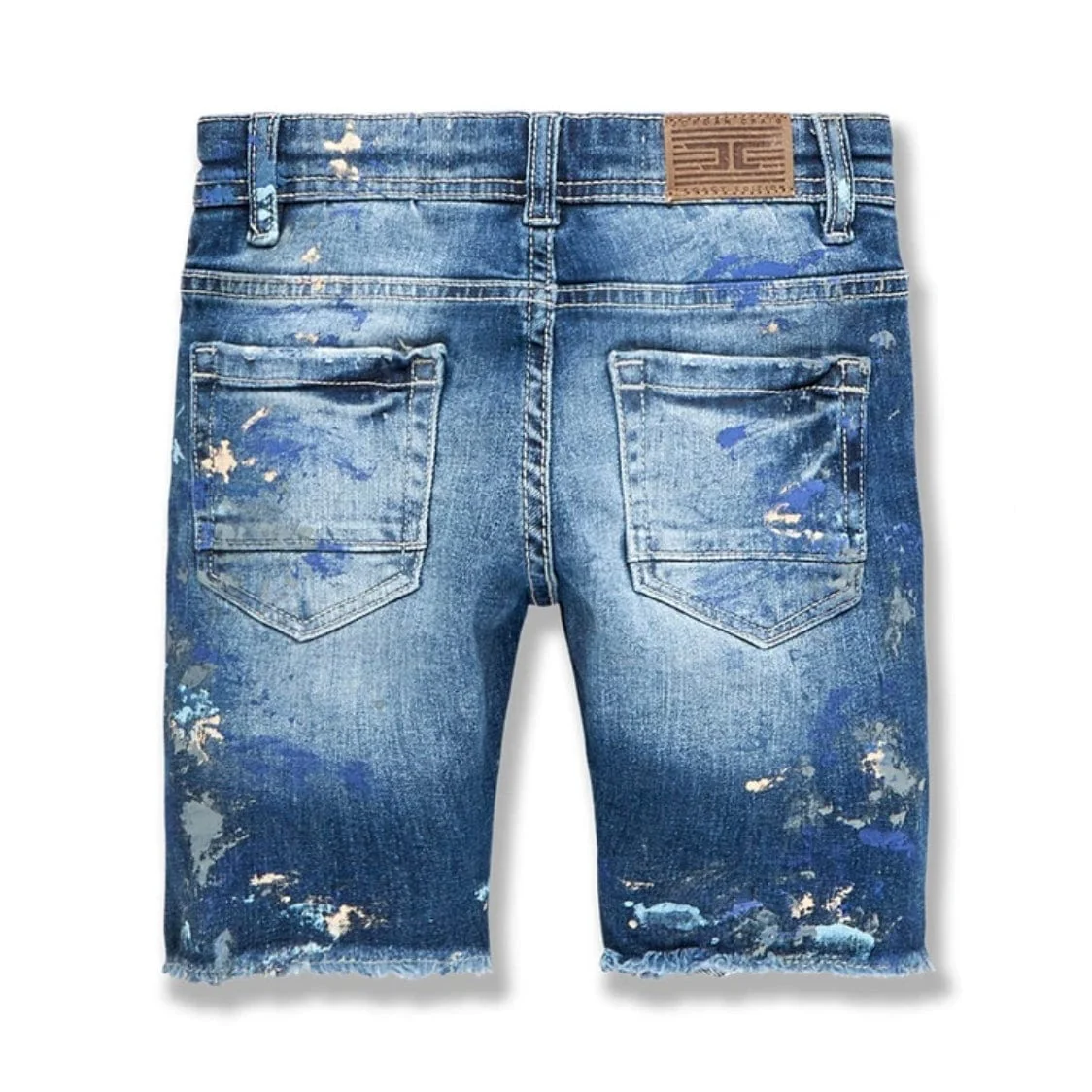 Kids Jordan Craig Vengeance Denim Shorts (Aged Wash) J3176SK - Image 2