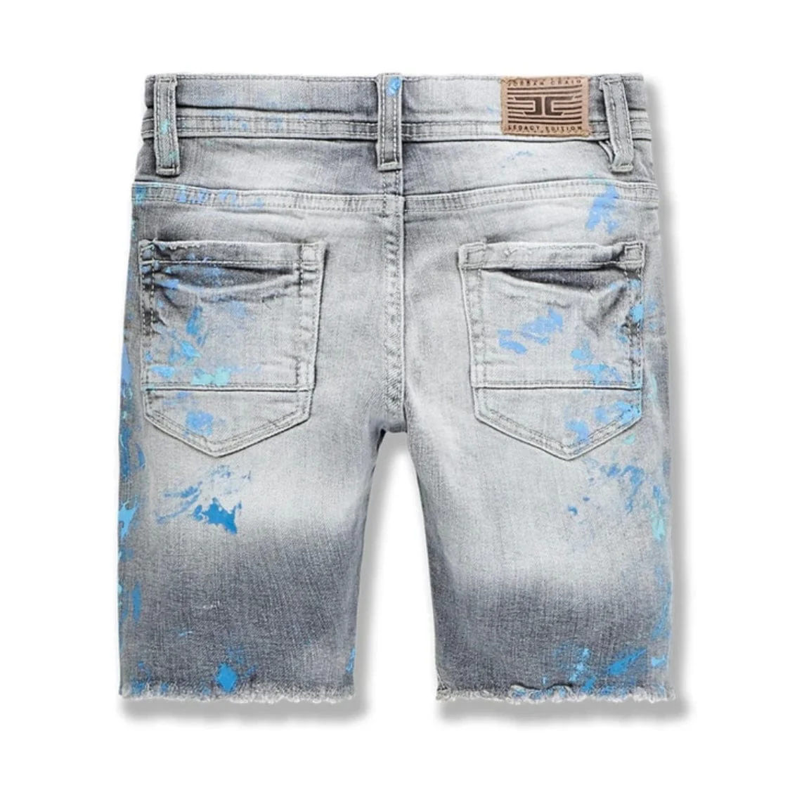 Kids Jordan Craig Vengeance Denim Shorts (Blue Wave) J3176SK - Image 2