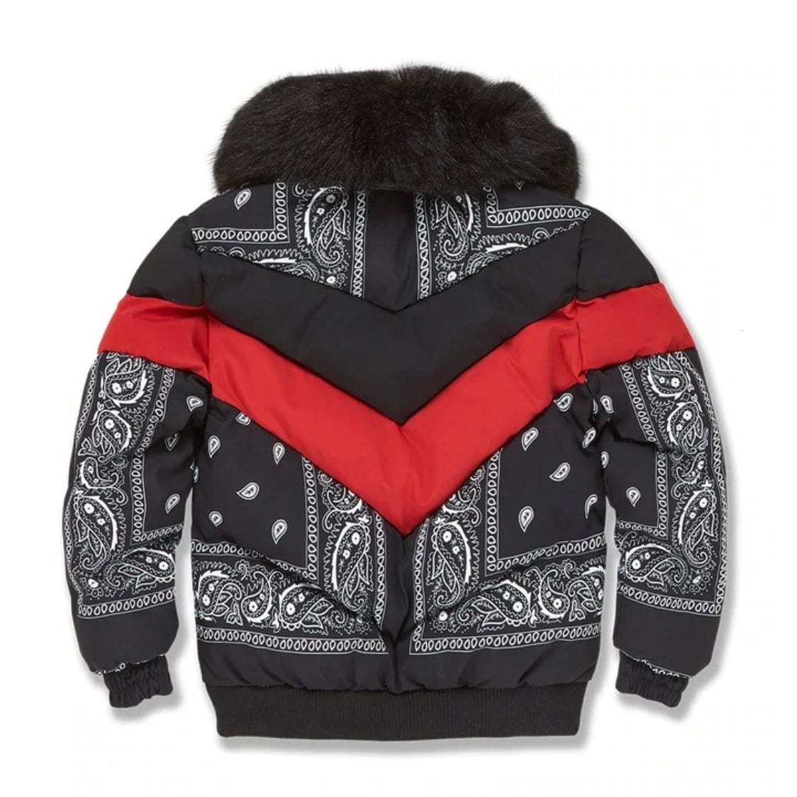Kids Jordan Represent Bomber Jacket (Black) 91546PK - Image 2