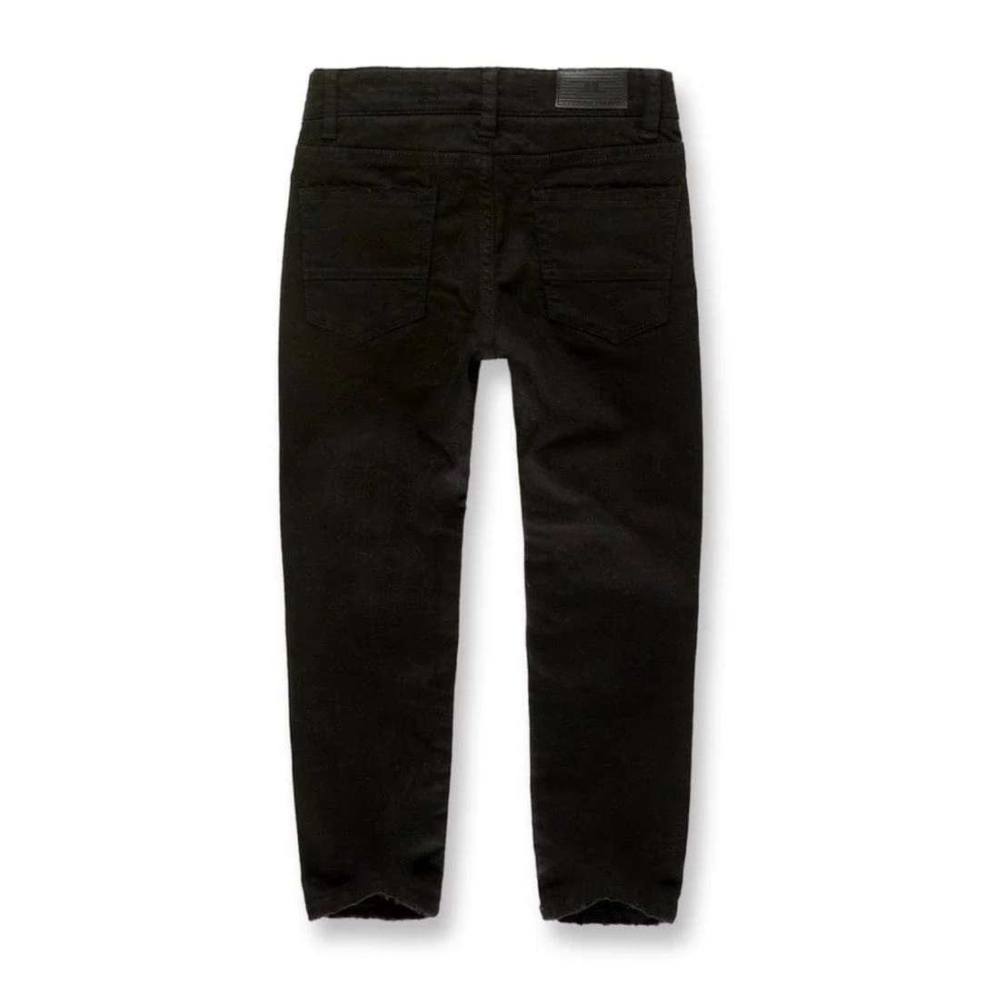 Boys Jordan Tribeca Twill Pants (Black) - Image 2