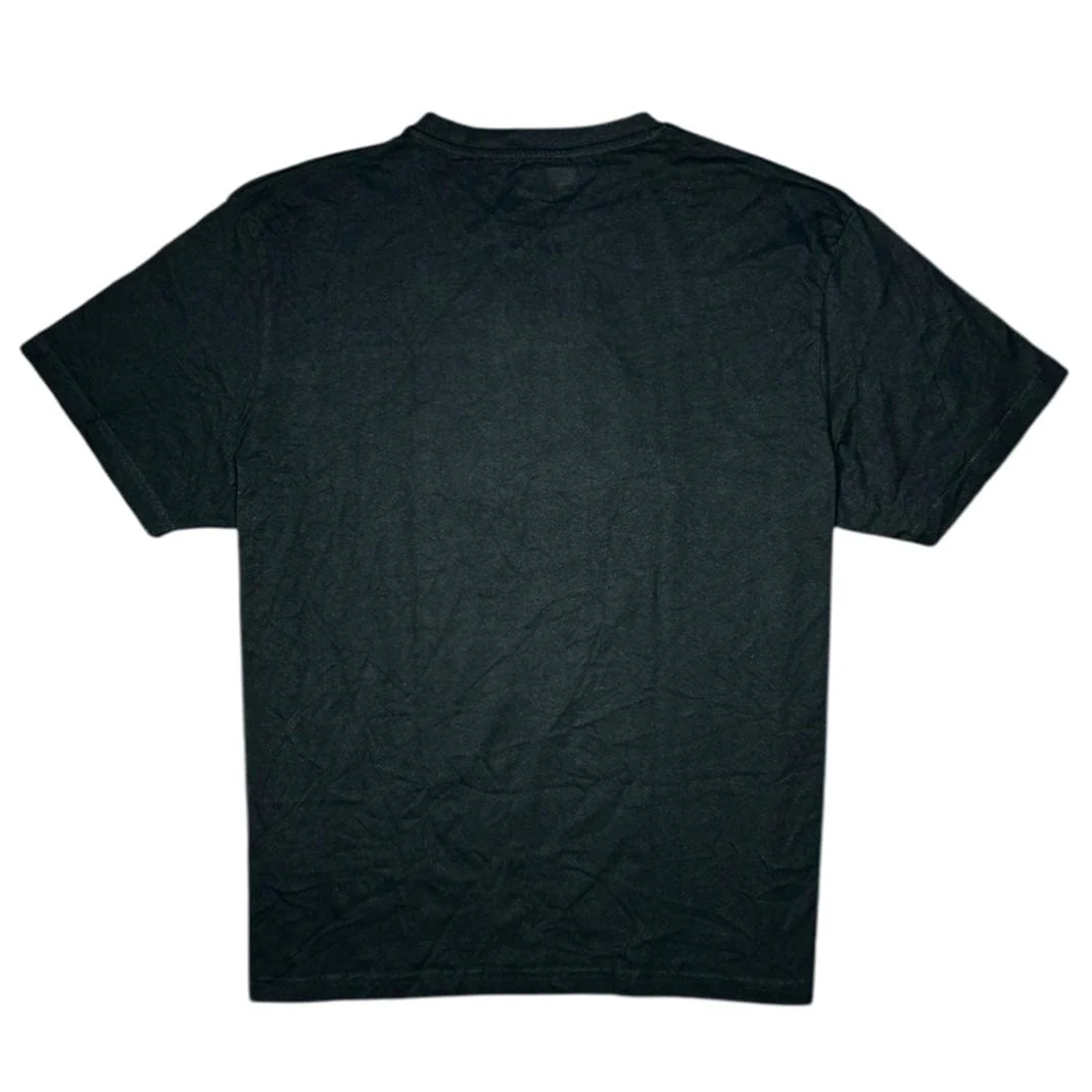 Kappa Logo Tape Bant T Shirt (Black/Blue) 37158BW - Image 2