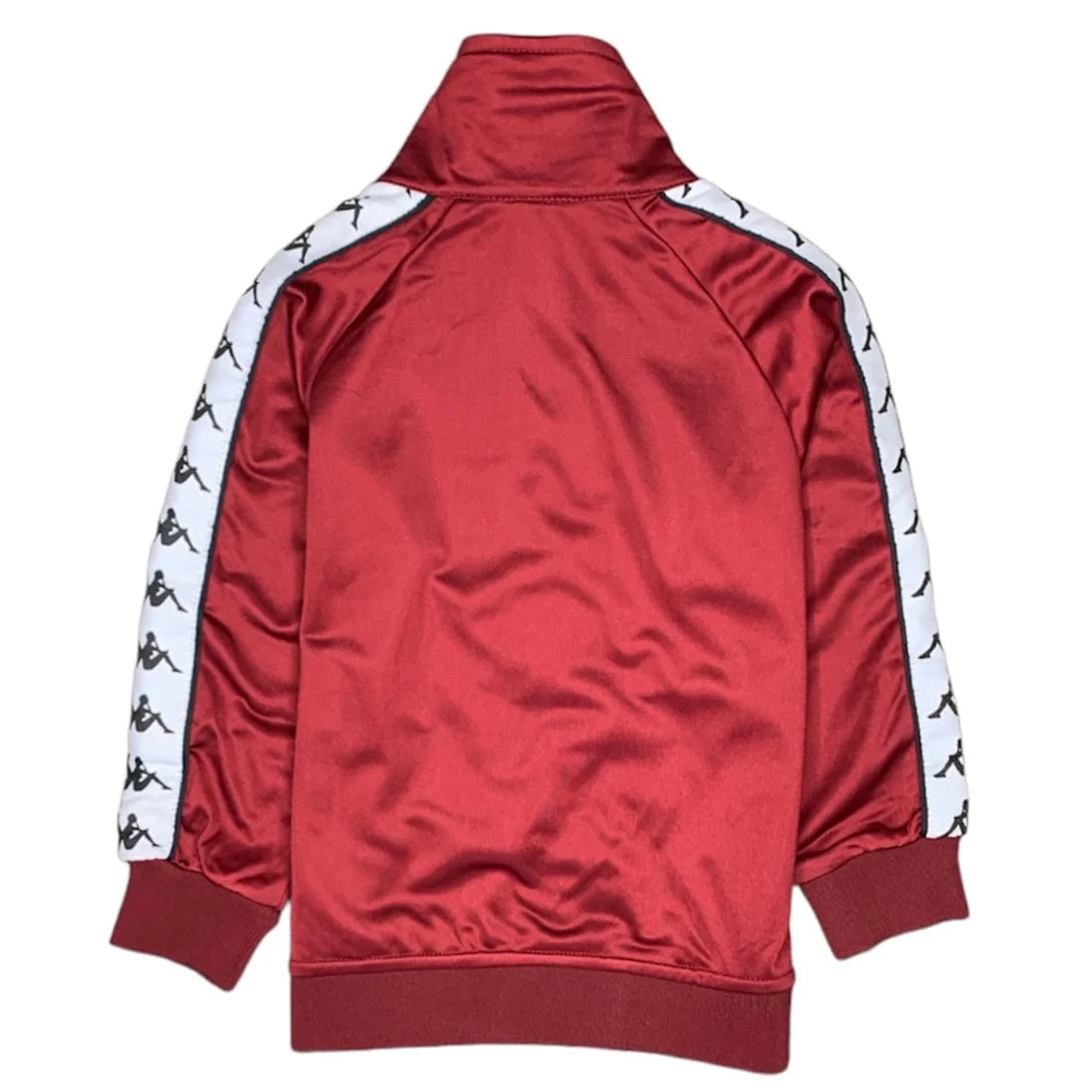 Kids Kappa Logo Tape Dartem Track Jacket (Red Dehlia) 3502050R - Image 2