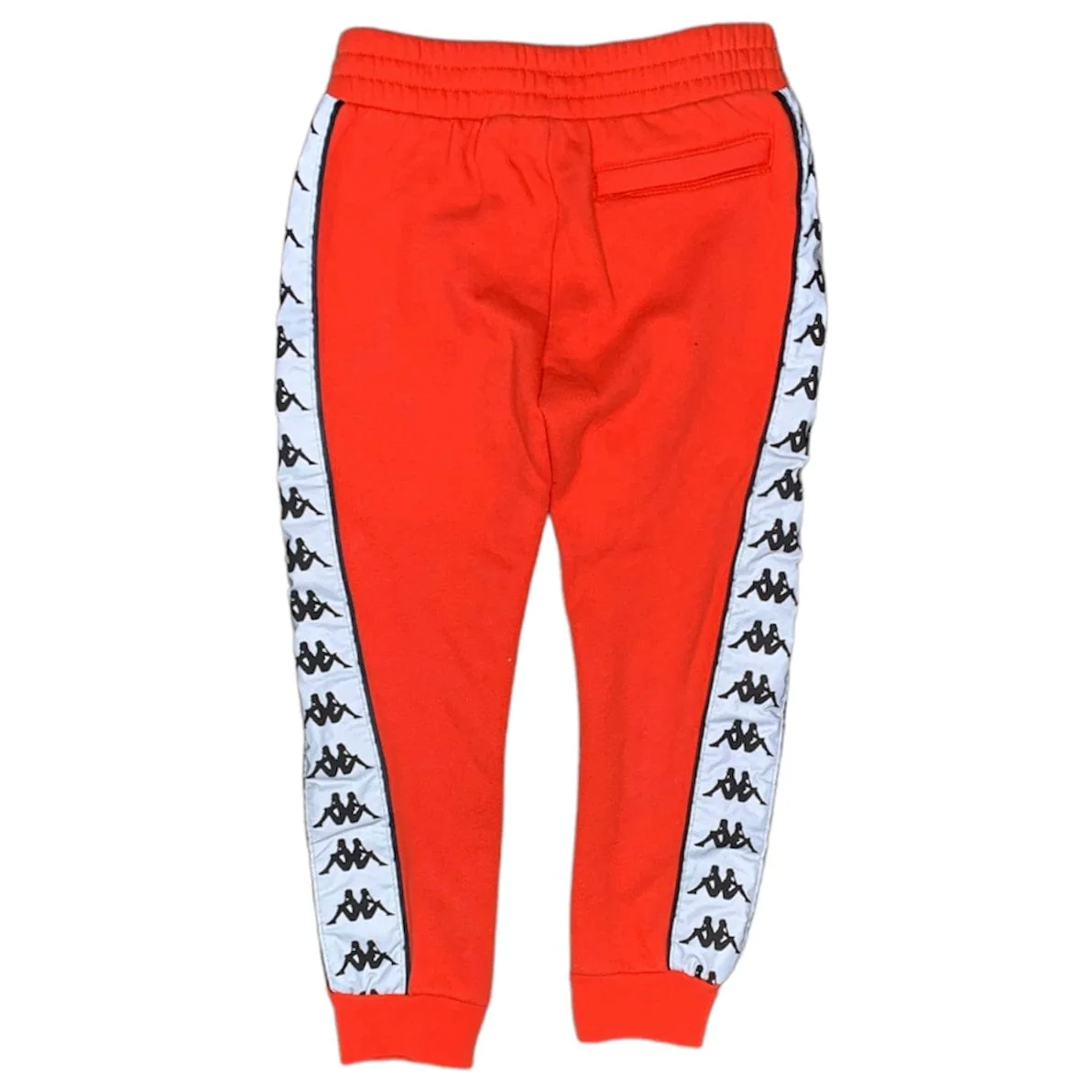 Kids Kappa Reflective Sweatpant (Orange Flame/Silver) - 311CD8WK - Image 2