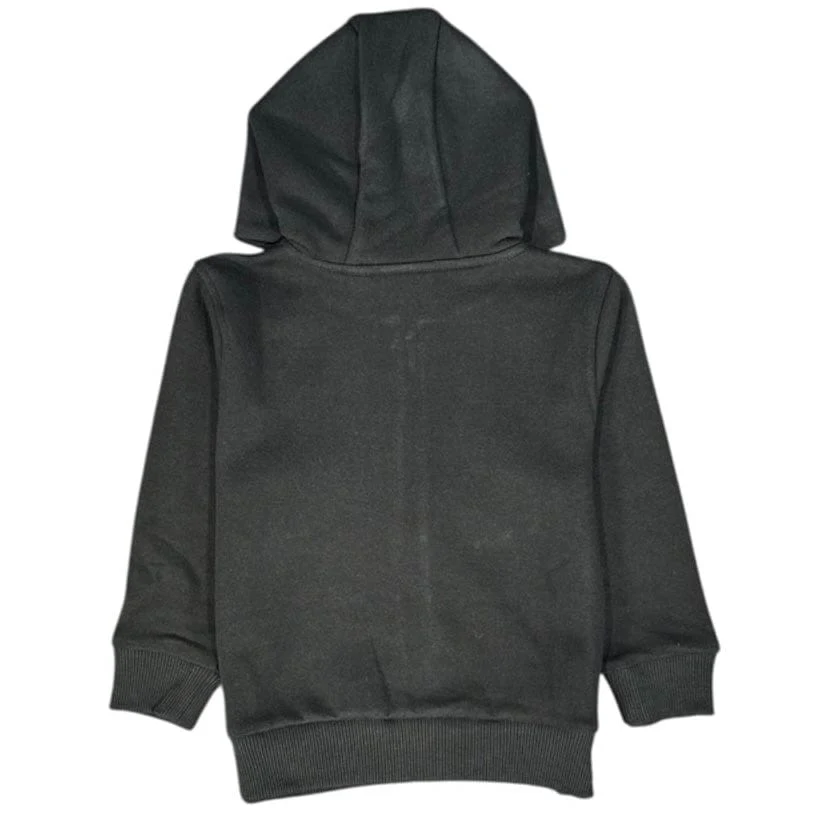 Kids Lacoste Kangaroo Pocket Zip-Up Hoodie (Black) SJ9723-51 - Image 2