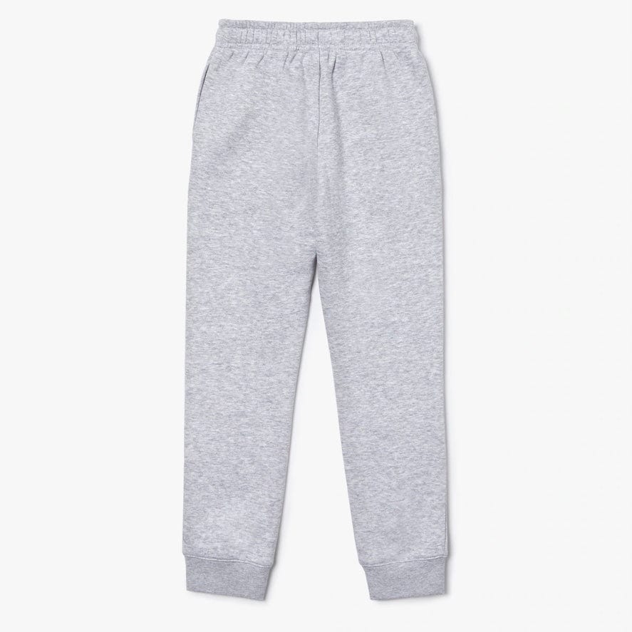 Kids Lacoste Sport Fleece Sweatpants (Grey) XJ9476 - Image 2