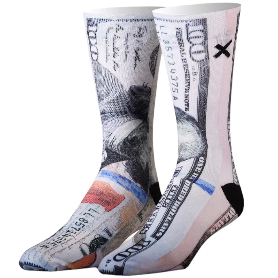Kids Odd Sox New Money Socks 1y-7y (White/Multi) - Image 2