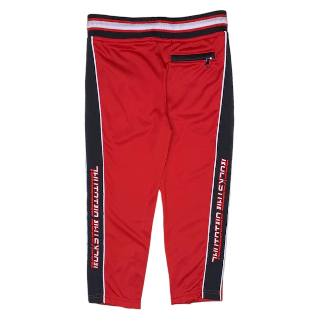 Kids Rockstar Striped Jogger (Red) - rsk1209 - Image 2