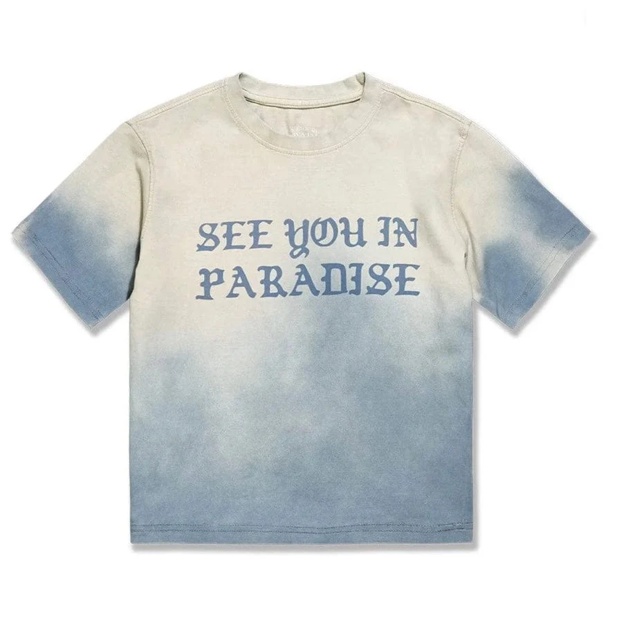 Boys See You In Paradise Cropped Tee (Antique) 9120AB