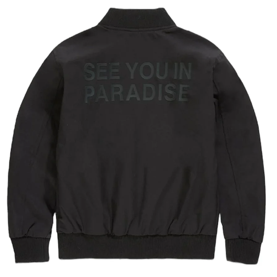 Kids See You In Paradise Cruel Intentions Bomber Jacket (Black) 91771K - Image 2
