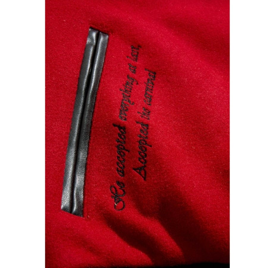 See You In Paradise Smoke & Mirrors Varsity Jacket (Bred) 91667 - Image 6