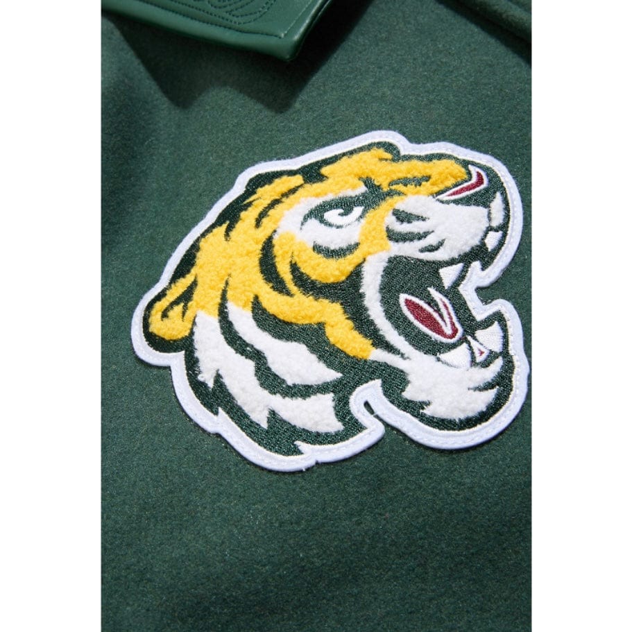 See You In Paradise Smoke & Mirrors Varsity Jacket (Dark Green) 91667 - Image 8