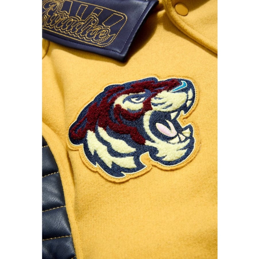 See You In Paradise Smoke & Mirrors Varsity Jacket (Mustard) 91667 - Image 8