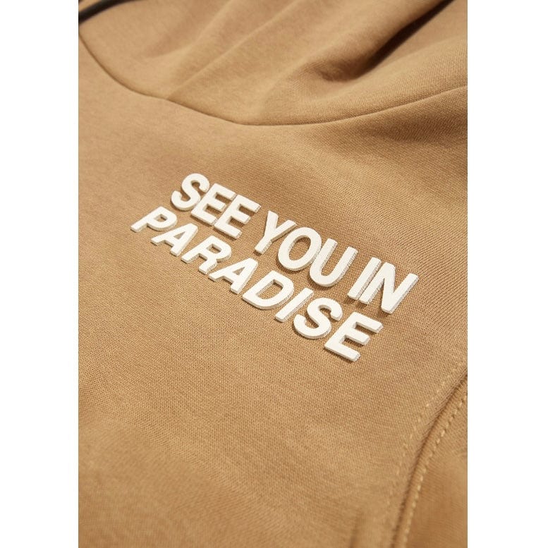 Boys See You In Paradise Tonal Pullover Hoodie (Mocha) 8899HB - Image 3