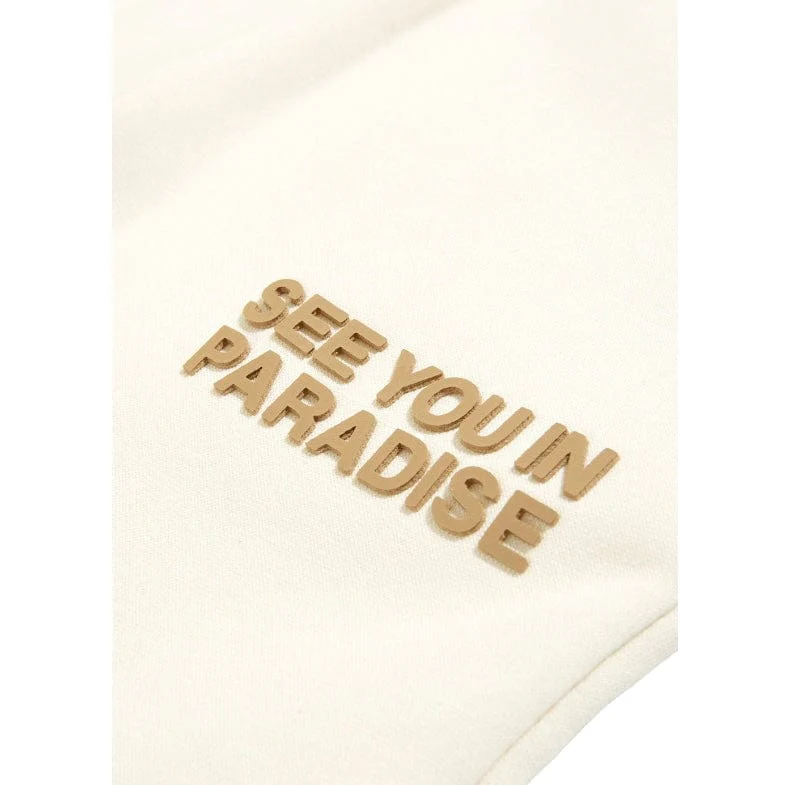 Kids See You In Paradise Tonal Stacked Sweatpants (Bone) 8899LK - Image 3