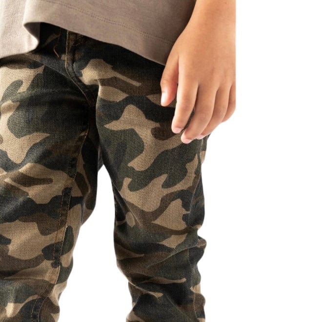 Kids Serenede Element Camo Stacked Jean (Camo Stacked) - Image 6
