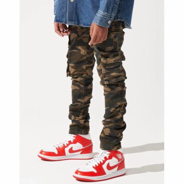 Kids Serenede Element Cargo Jeans (Camo) - Image 2