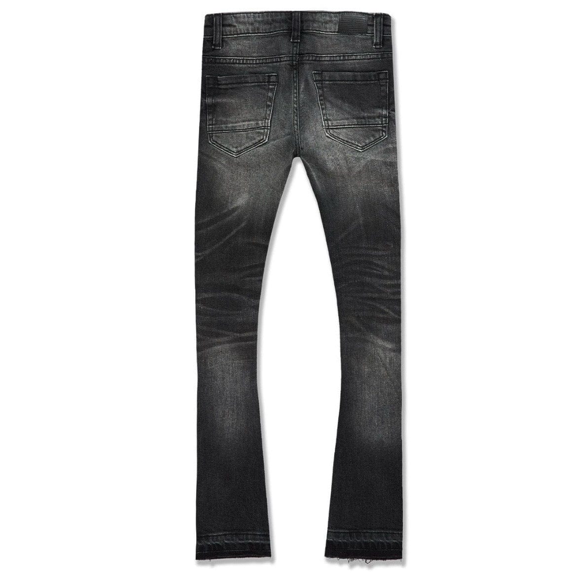 Boys Jordan Craig Stacked Slauson Denim (Black Shadow) JTF2311B - Image 2