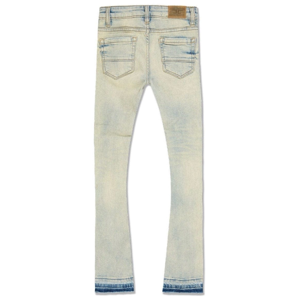Boys Jordan Craig Stacked Slauson Denim (Cream Wash) JTF2311B - Image 2