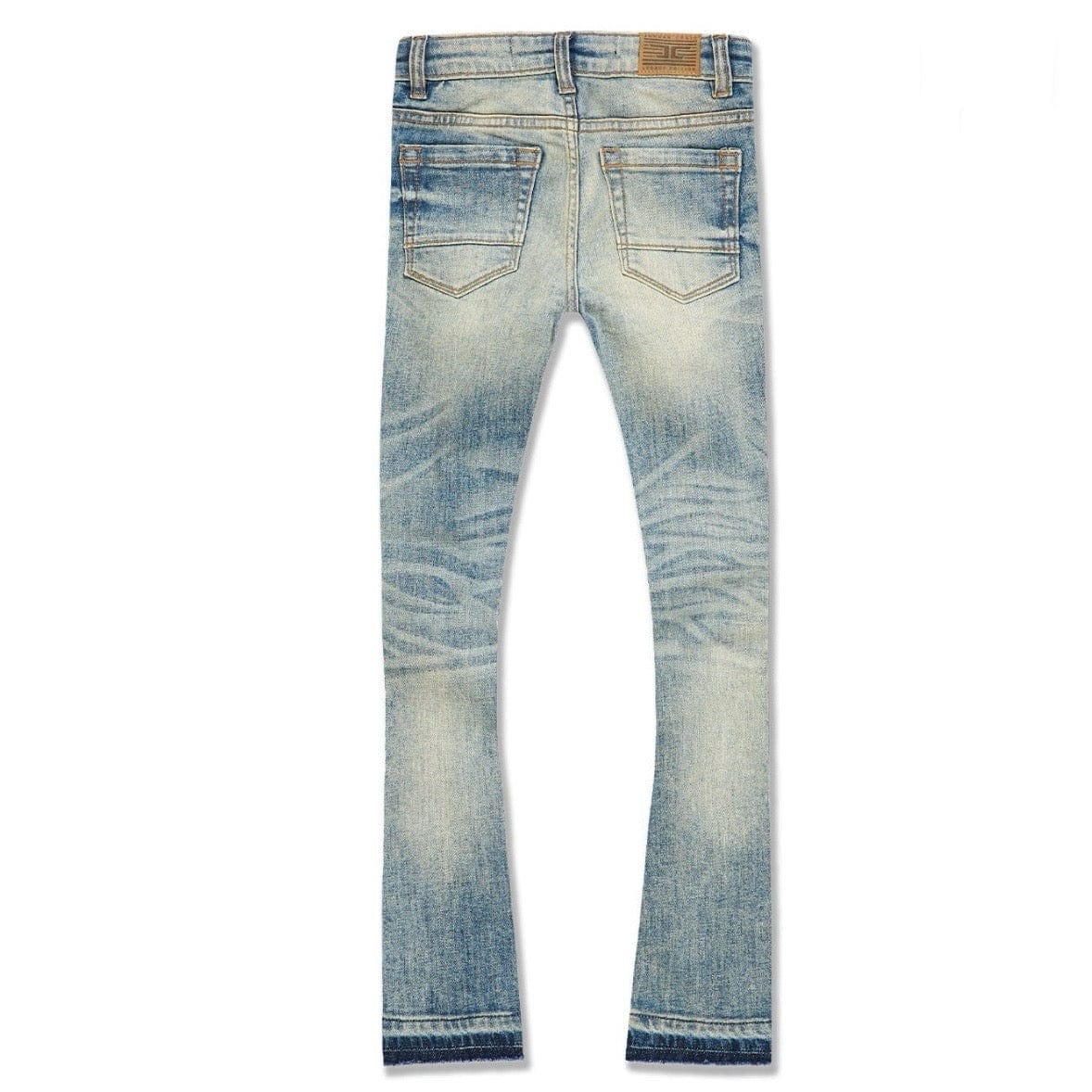Kids Jordan Craig Stacked Slauson Denim (Desert Storm) JTF2311K - Image 2
