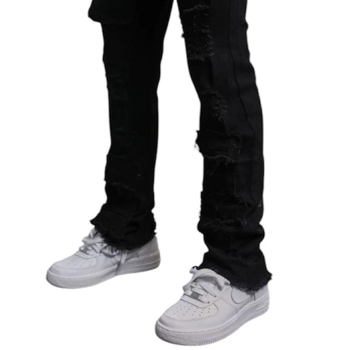 Kids Supply X Ajenda Luke Denim (Jet Black) AJK3029 - Image 4