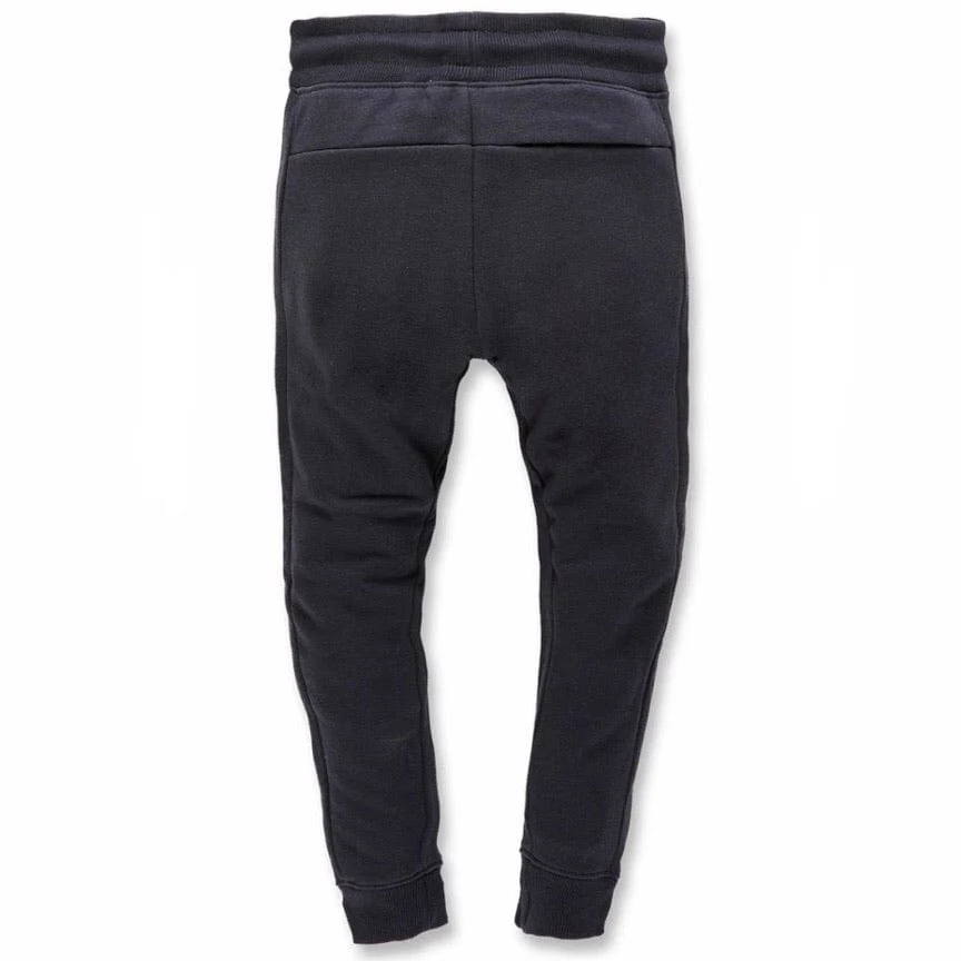 Kids Uptown Jogger Sweatpants (Navy) 8520B - Image 2