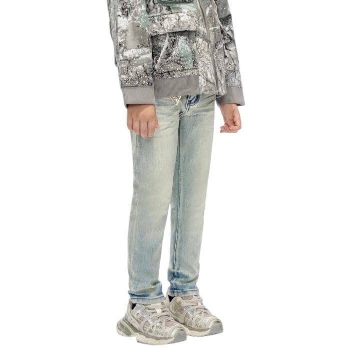 Kids Valabasas Jr. Slim Jeans (Lt. Wash) VPLAY-VJ1-1004R - Image 2