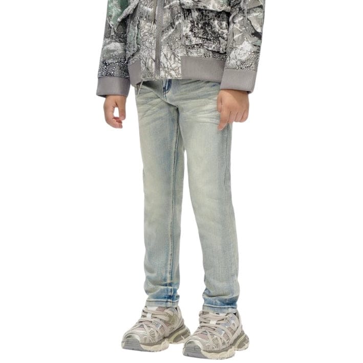 Kids Valabasas Jr. Slim Jeans (Lt. Wash) VPLAY-VJ1-1004R - Image 3
