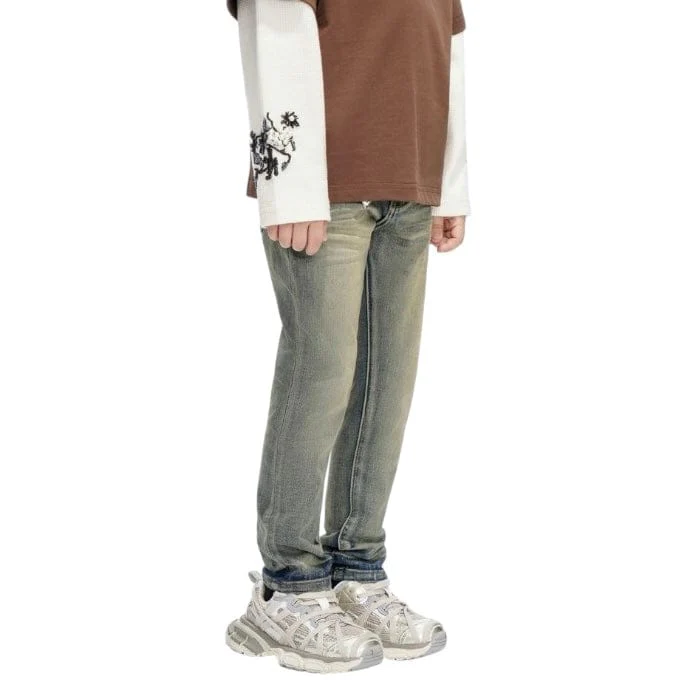 Kids Valabasas Jr. Slim Jeans (Medium Vintage) VPLAY-VJ1-1004R - Image 2
