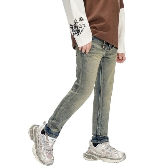 Kids Valabasas Jr. Slim Jeans (Medium Vintage) VPLAY-VJ1-1004R - Image 3