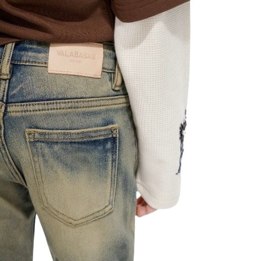 Kids Valabasas Jr. Slim Jeans (Medium Vintage) VPLAY-VJ1-1004R - Image 8