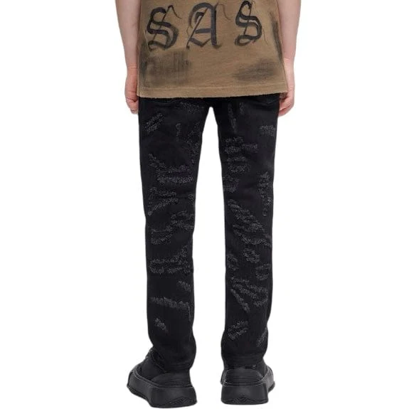 Kids Valabasas Payload Skinny Denim (Black) VPLAY9101623 - Image 4