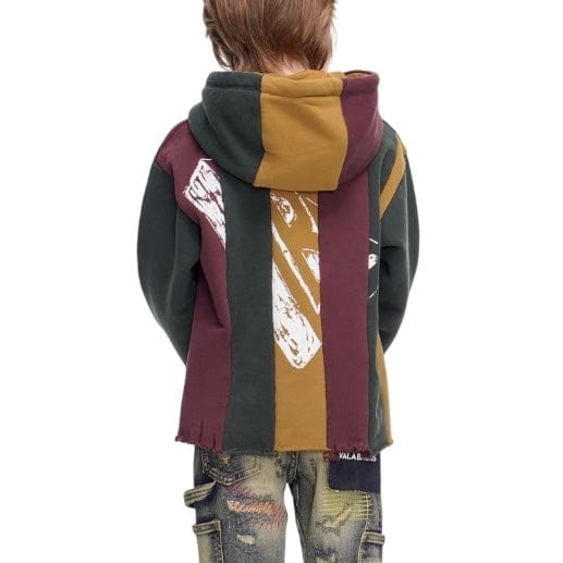 Kids Valabasas Slipped Hoodie (Green) VPLAY-VHD2-1027 - Image 4