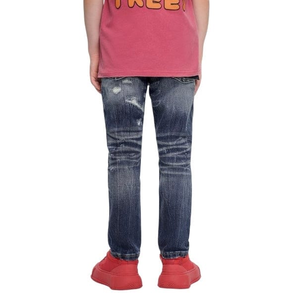 Kids Valabasas Viggo Skinny Denim (Light Wash) VPLAY1051 - Image 4