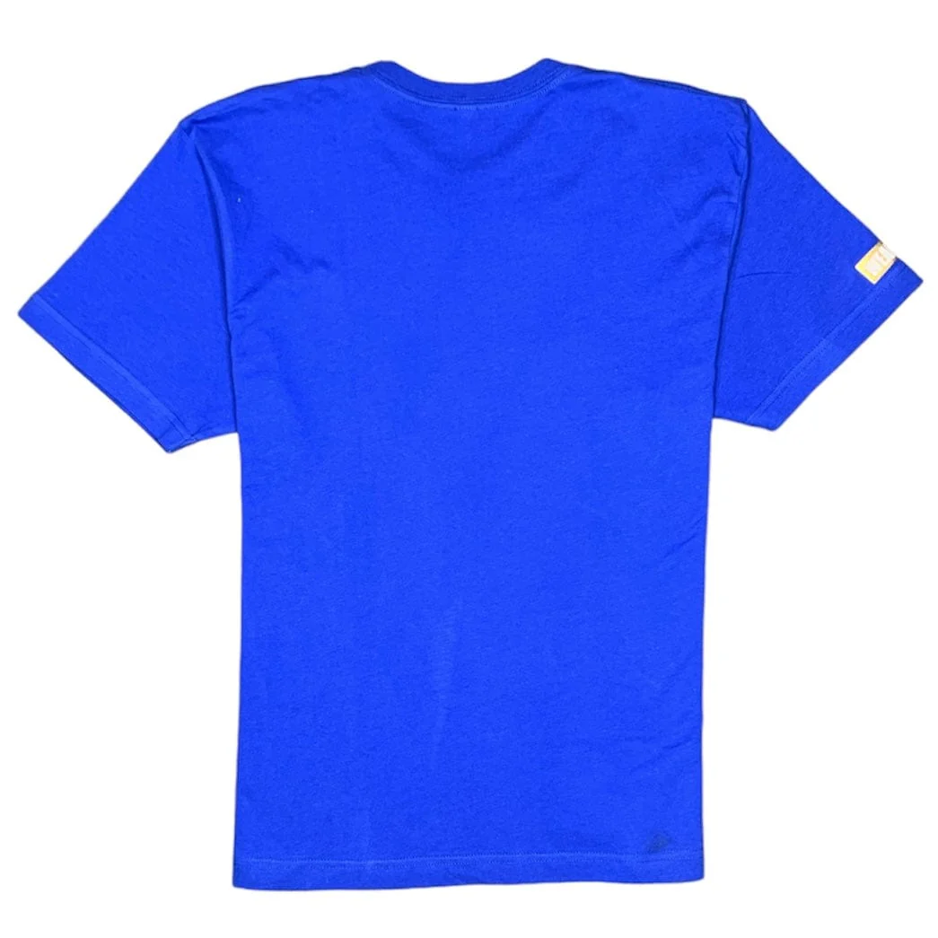 Kid's Wealthy T-Shirt (Royal/Gold/White) - WEA04 - Image 2