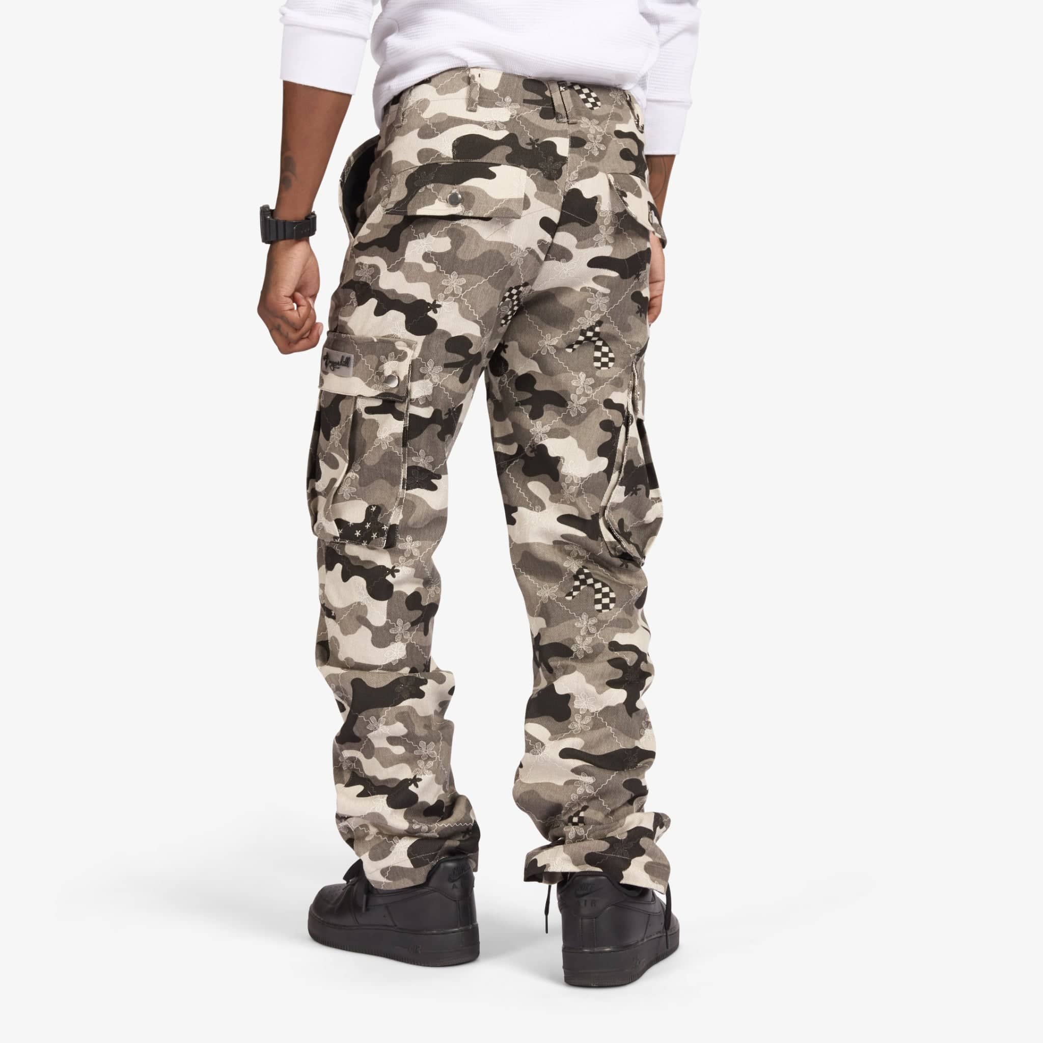 "Kosovo" Cargo Pants (gray camo) - Image 2