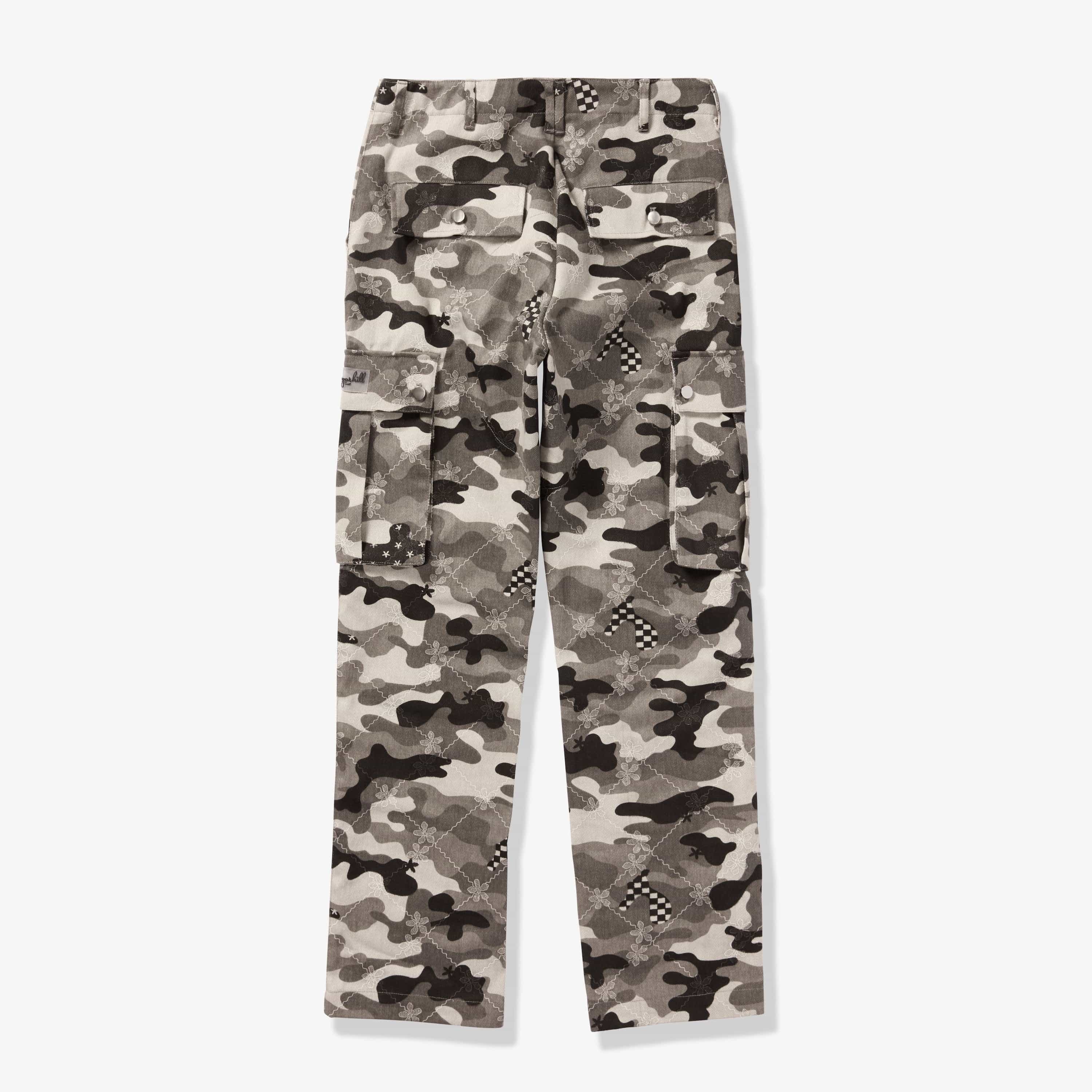 "Kosovo" Cargo Pants (gray camo) - Image 8
