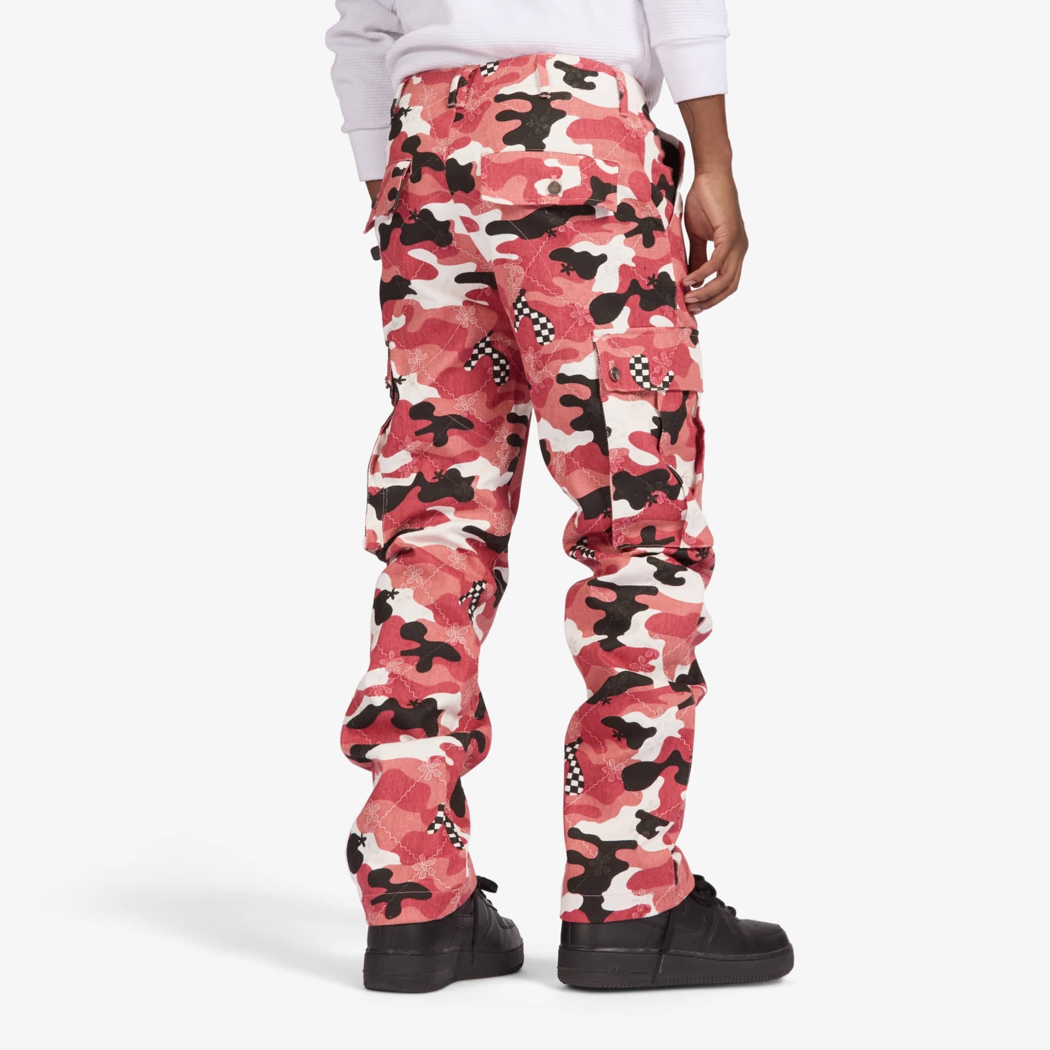"Kosovo" Cargo Pants (red camo) - Image 2