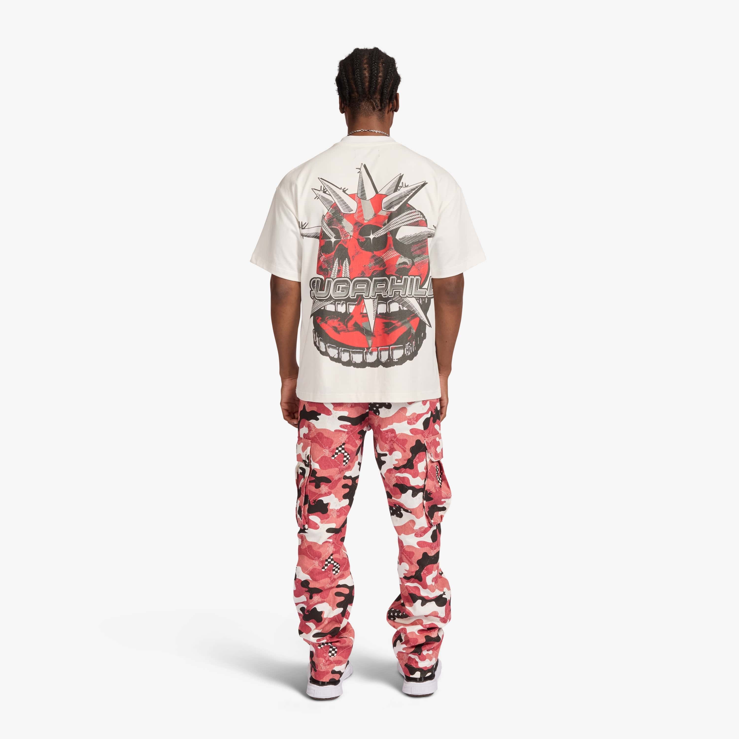 "Kosovo" Cargo Pants (red camo) - Image 5