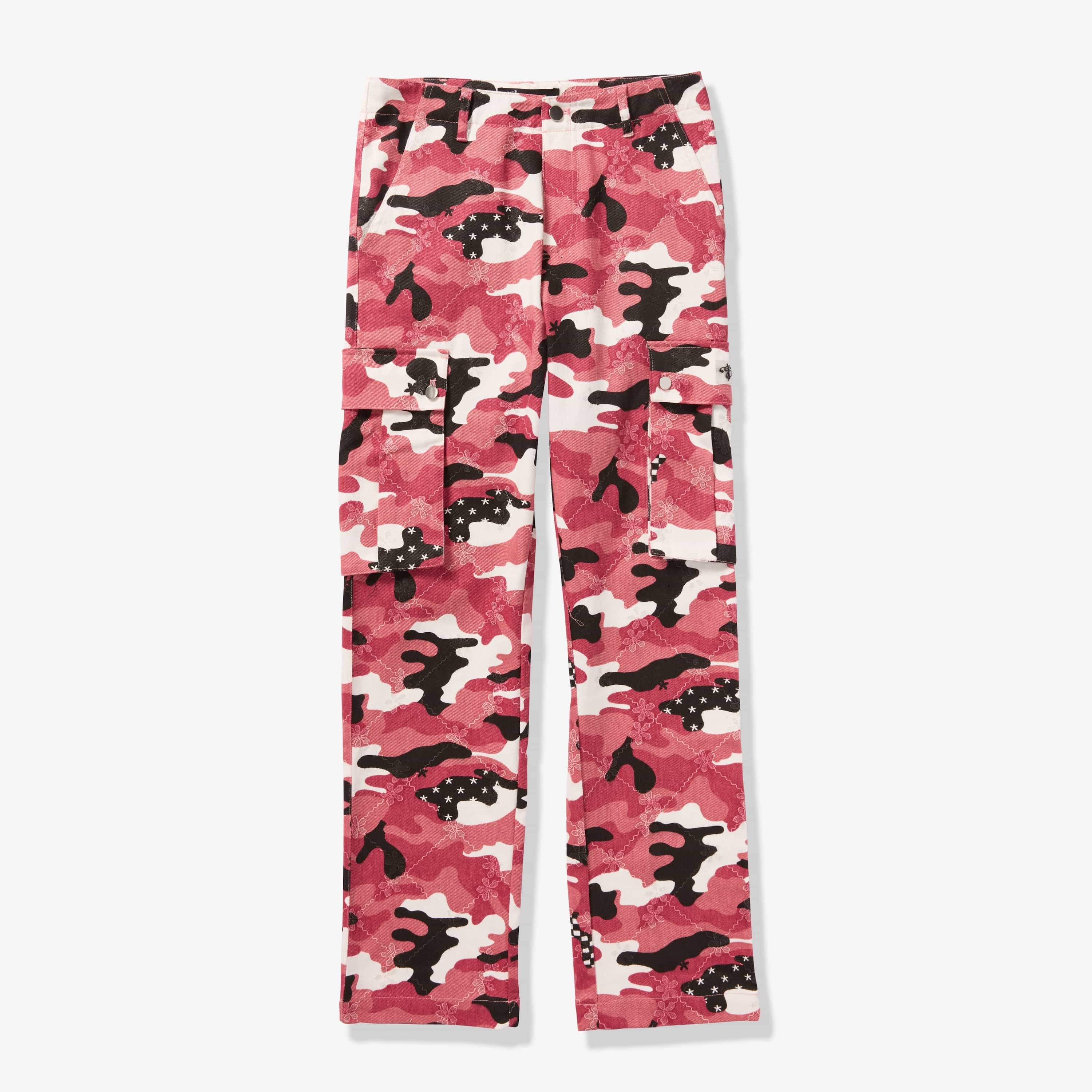 "Kosovo" Cargo Pants (red camo) - Image 7