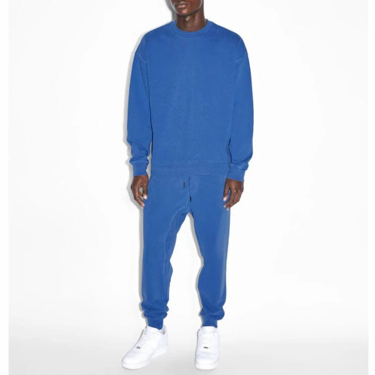 Ksubi 4 X 4 Biggie Crewneck (Cobalt Blue) MSP23FL010 - Image 2