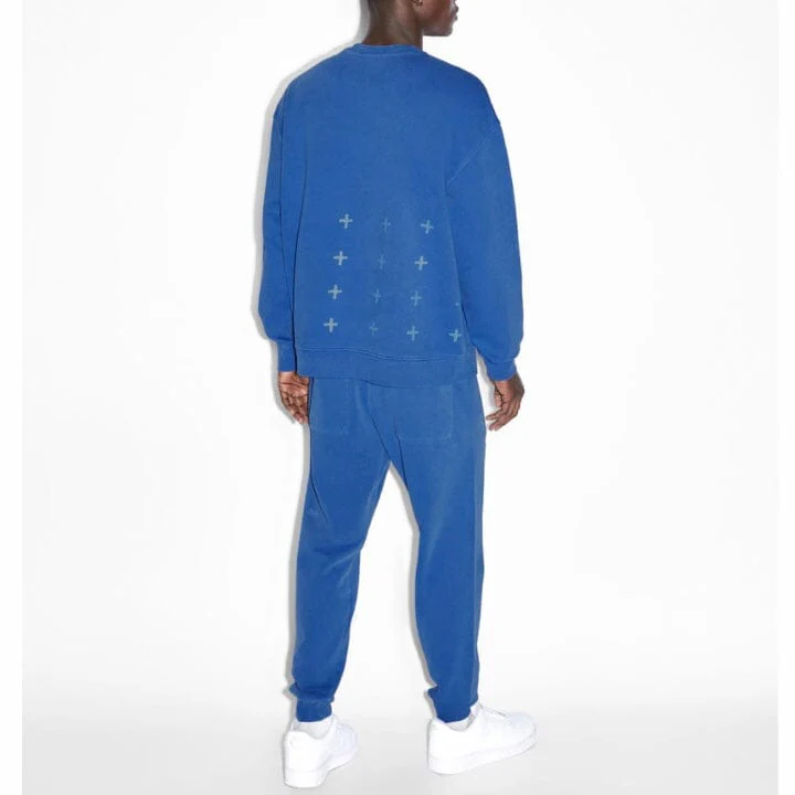Ksubi 4 X 4 Biggie Crewneck (Cobalt Blue) MSP23FL010 - Image 5