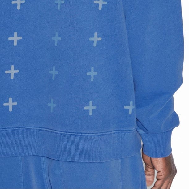 Ksubi 4 X 4 Biggie Crewneck (Cobalt Blue) MSP23FL010 - Image 6