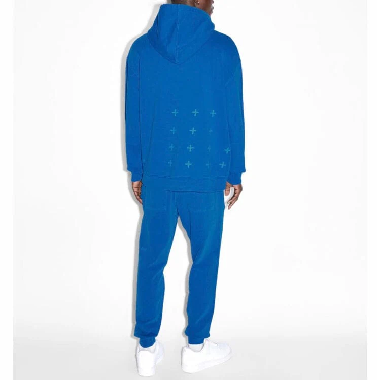 Ksubi 4 X 4 Biggie Hoodie (Cobalt Blue) MSP23FL009 - Image 4