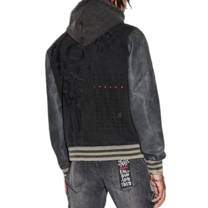 Ksubi 999 Kollage Jacket (Faded Black) MJW23JK001 - Image 2